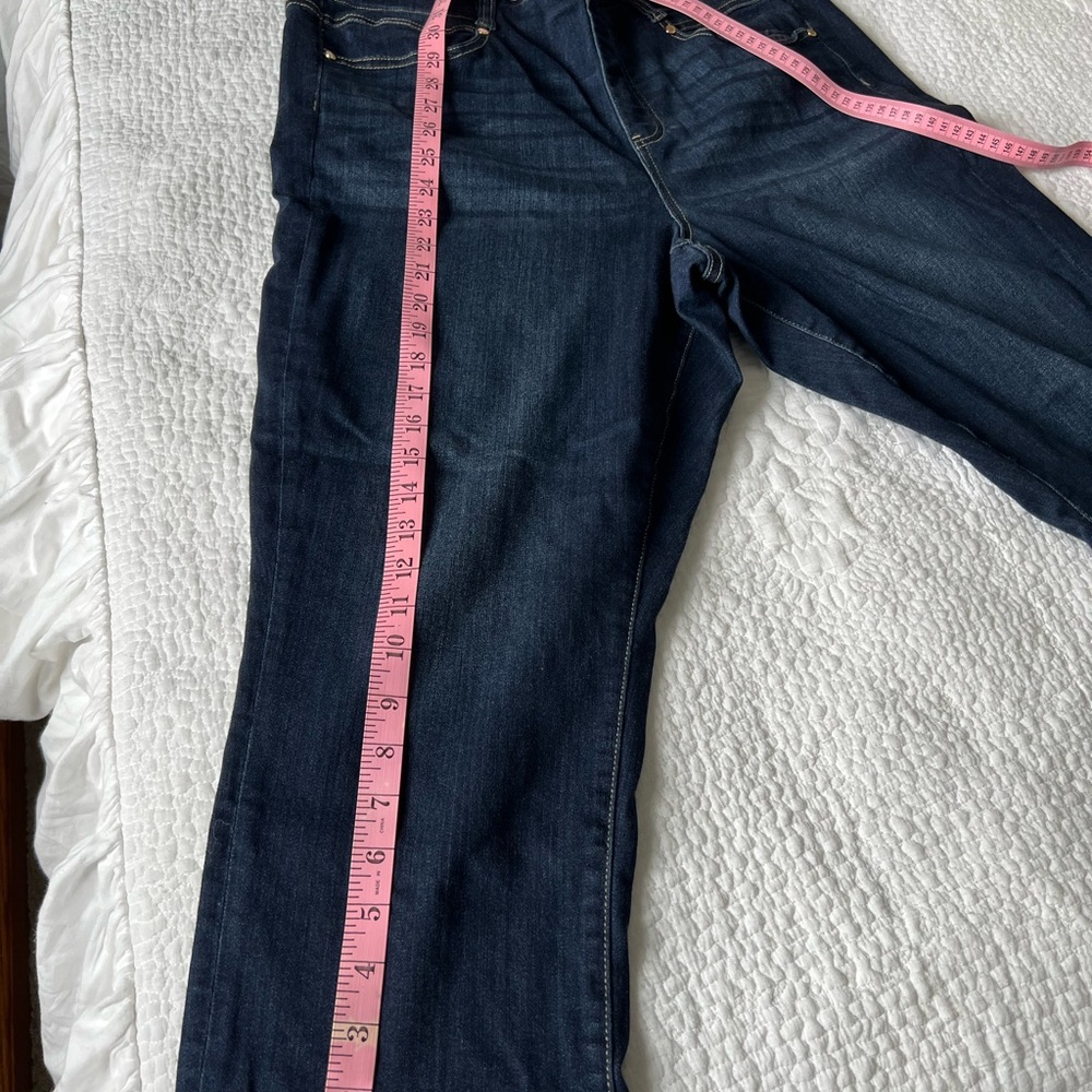 Liverpool Dark Blue Denim Jeggings - Picture 4 of 5